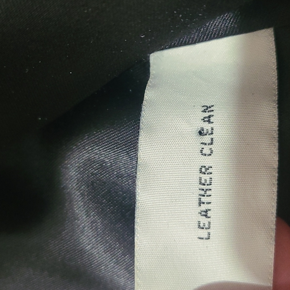 Like New Leather Trench Coat - Picture 10 of 11